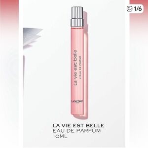 NWT Lancôme La Vie Est Belle travel size perfume- Soft Pink